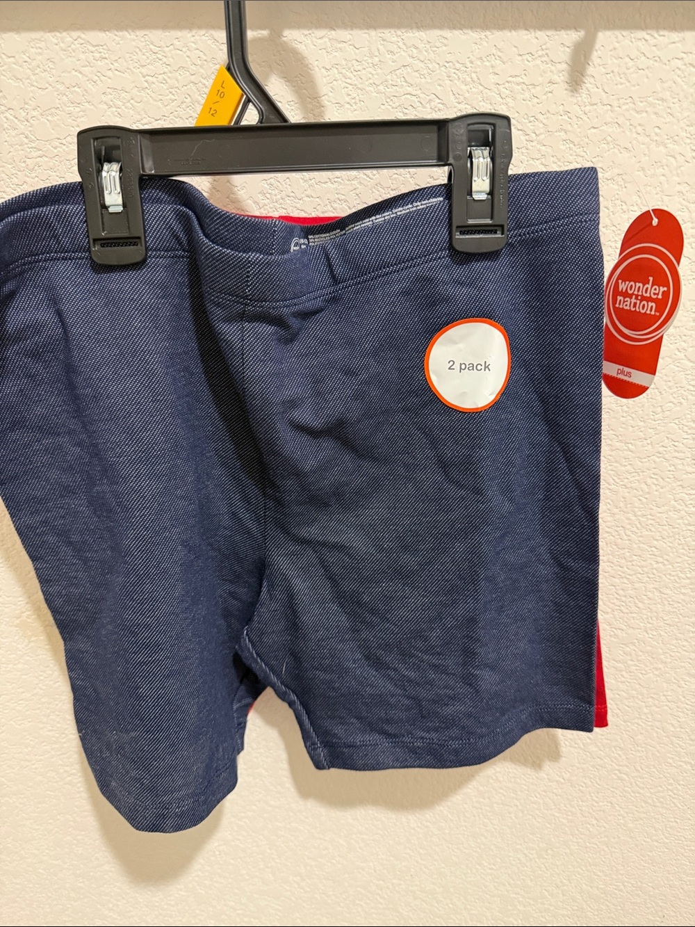 wonder nation Navy Blue Kids Shorts Two-Pack